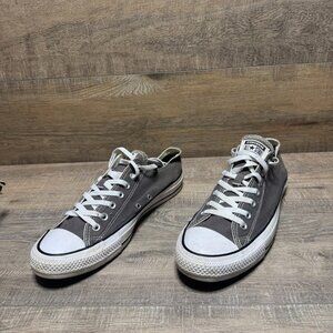 Converse Chuck Taylor All Star Gray Canvas Sneakers Men's Size 11/Women's 13